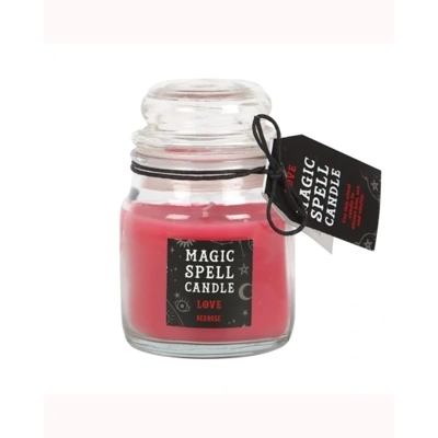 Rose 'Love' Spell Candle Jar