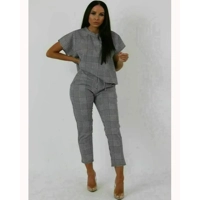 Check Boxy Loungewear Set