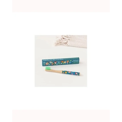 Children's Bamboo Toothbrush - Fairies in the Garden Children's Bamboo Toothbrush - Fairies in the Garden