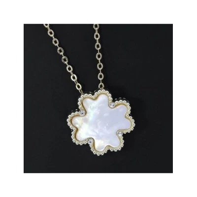 Clover Mother of Pearl Necklace Clover Mother of Pearl Necklace