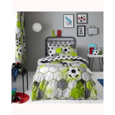 Young Un's Single Duvet Set Football Stamp Single