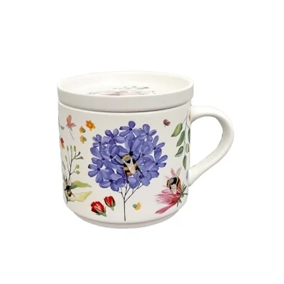 Mug & Coaster Lid Set - Nectar Meadows Mug & Coaster Lid Set - Nectar Meadows
