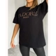 J'adore Slogan Oversized T-Shirt