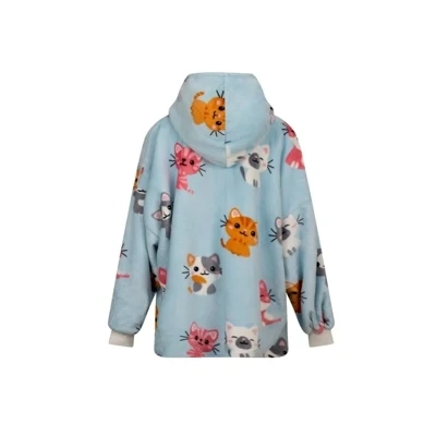 Oversized Blanket Hoodie - Cute Kittens Oversized Blanket Hoodie - Cute Kittens