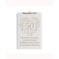 Personalised 50th Golden Wedding ..