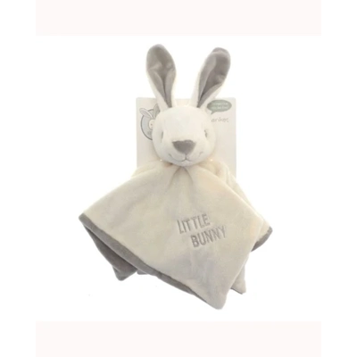 Eco Friendly Little Bunny Embroidered Comfort Blankets