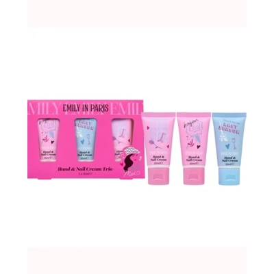 Emily In Paris Hand & Nail Cream Trio Gift Set Emily In Paris Hand & Nail Cream Trio Gift Set