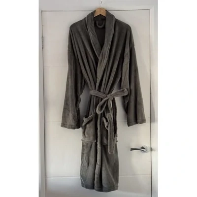 Fleece Robe - Charcoal Fleece Robe - Charcoal