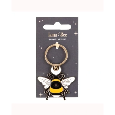 Forest Bee Enamel Keyring Forest Bee Enamel Keyring