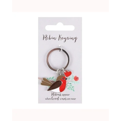 Garden Robin Keyring Garden Robin Keyring