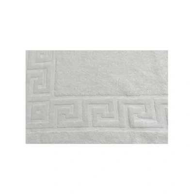 Greek Bath Mat - White Greek Bath Mat - White
