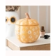 Groovy Floral Pumpkin Oil Burner