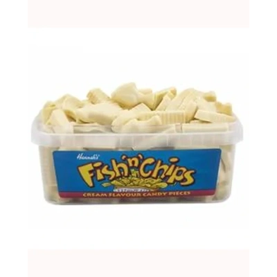 Hannah's Fish n Chips Tub 600g Hannah's Fish n Chips Tub 600g