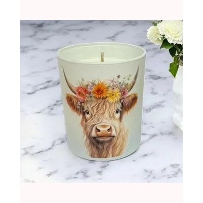 Harriett Highland Cow Candle