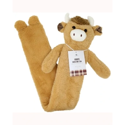 Harris Highland Cow Long Hot Water Bottle