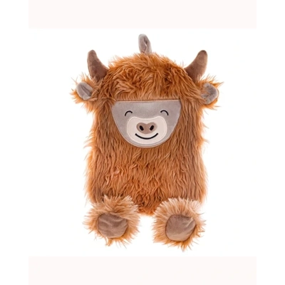 Highland Cow Shaped Novelty Hot Water Bottle