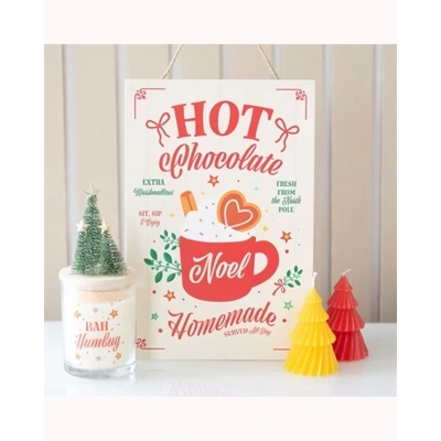Homemade Hot Chocolate Hanging Sign