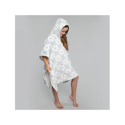 Hooded Blanket Retro Floral Hooded Blanket Retro Floral