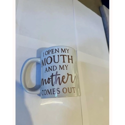 i open my mouth and my mother comes out