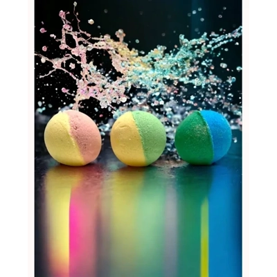 Kids Bath Bombs Box of 4 Kids Bath Bombs Box of 4