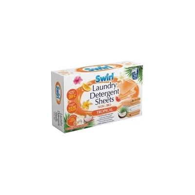 Laundry Detergent Sheets Tropical (20) Laundry Detergent Sheets Tropical (20)