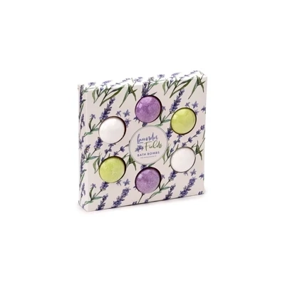 Lavender Mini Bath Bombs (6) Lavender Mini Bath Bombs (6)