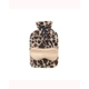 Leopard Faux Fur Hot Water Bottle & Eye Mask