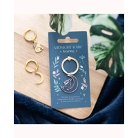 Midnight Hare Keyring