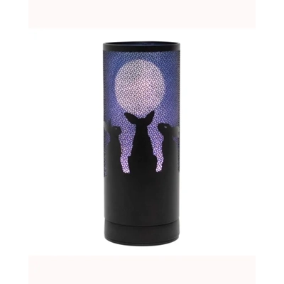 Moon Gazing Hares Aroma Lamp by Lisa Parker Moon Gazing Hares Aroma Lamp by Lisa Parker