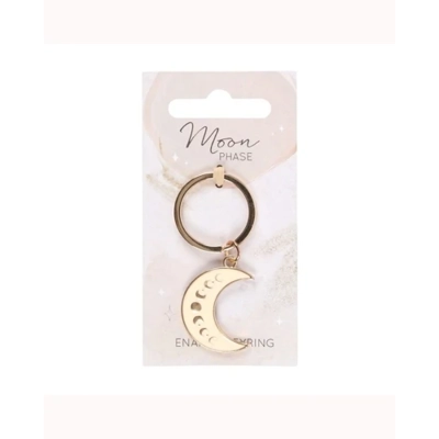 Moon Phase Crescent Enamel Keyring Moon Phase Crescent Enamel Keyring