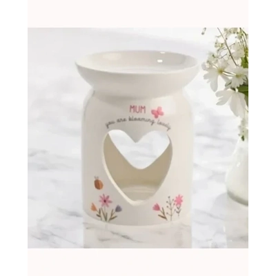 Mum Ceramic Tea Light Wax Burner