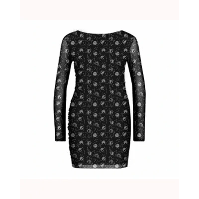 Nightmare Before Christmas – AOP Skulls (Womens Mesh Dress)