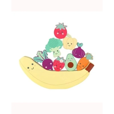 Orange Tree Toys - Happy Veggies & Friends Balancing Game
