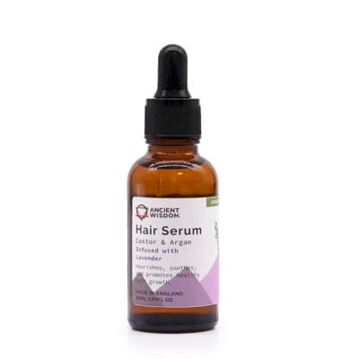 Organic Hair Serum 30ml - Lavender Organic Hair Serum 30ml - Lavender