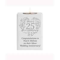 Personalised 25th Silver Wedding ..