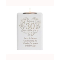 Personalised 30th Pearl Wedding A..