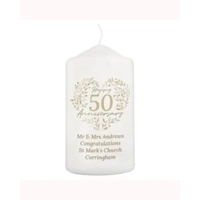 Personalised 50th Golden Wedding ..