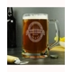 Personalised Beer Label Pint Stern Tankard