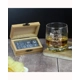 Personalised Best By Par Glass & Whisky Stones