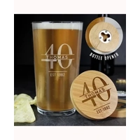 Personalised Big Age Bamboo Bottl..