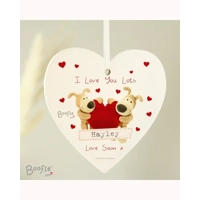 Personalised Boofle Shared Heart ..