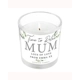 Personalised Botanical Scented Jar Candle