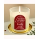 Personalised Burning Love Candle Jar
