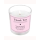 Personalised Classic Pink Scented Jar Candle