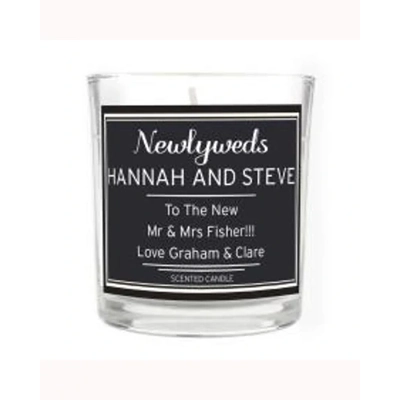 Personalised Classic Scented Jar Candle