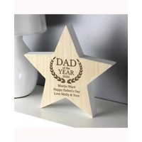 Personalised Dad of the Year Rust..