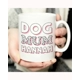 Personalised Dog Mum Pink Spots Mug