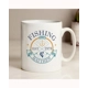 Personalised Fishing Club Mug