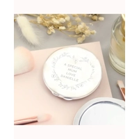 Personalised Floral Heart Compact..