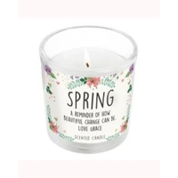 Personalised Floral Scented Jar C..